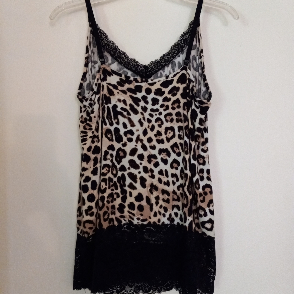 Lane Bryant animal print tank top / cami size 14-16